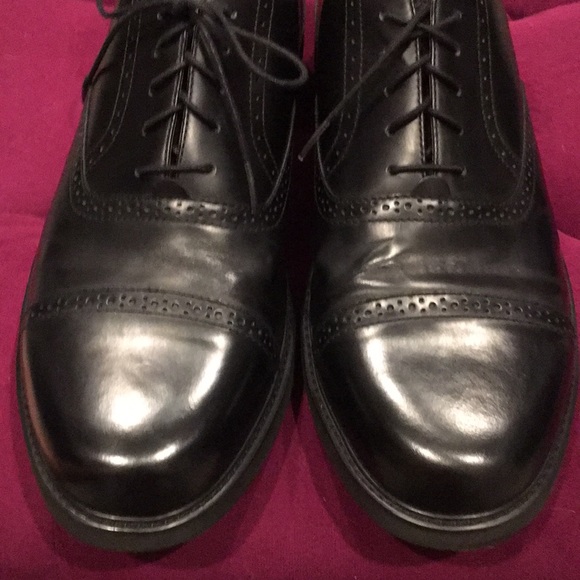 3/$60 Rockport Ortho cap toe black shoes. Sz 13M - Picture 7 of 8